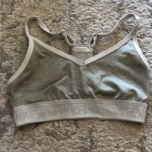 Victoria Secret Ultimate sports bra xs light grey